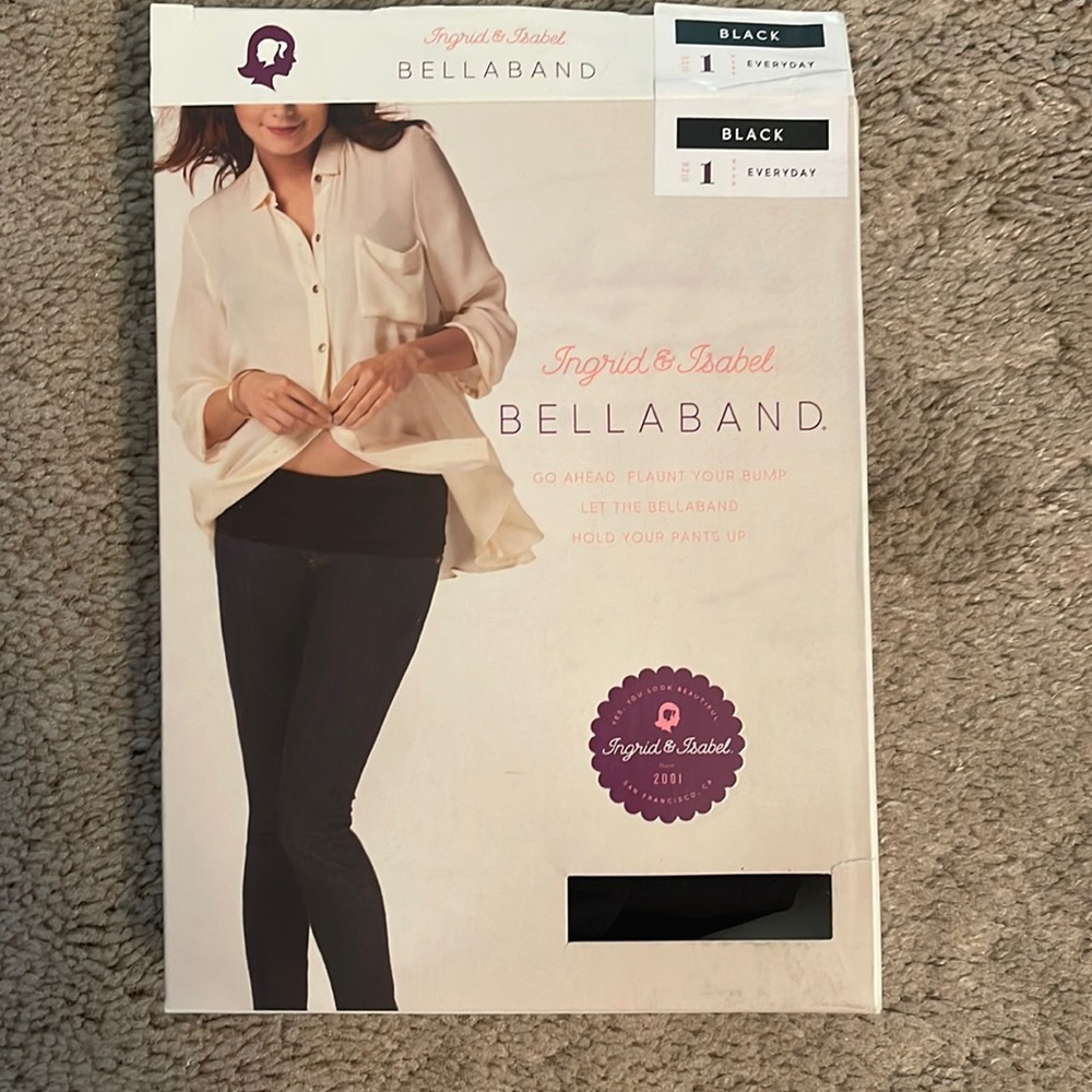 MATERNITY - Bella Band - black